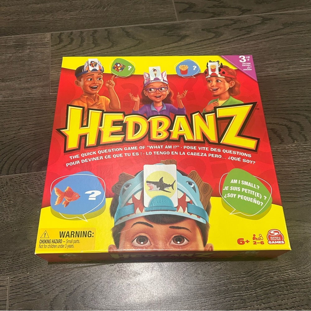 Hedbanz Game Box